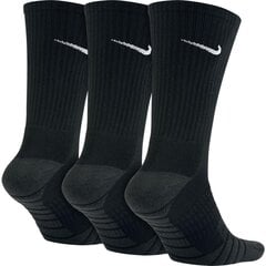 Носки Nike U NK Evry Max Cush Crew 3pr Black цена и информация | Мужские носки | pigu.lt