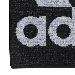 Полотенце Adidas TOWEL S Black White цена и информация | Adidas Кухонные товары, товары для домашнего хозяйства | pigu.lt