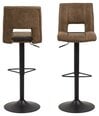 Комплект из 2-х барных стульев Sylvia, коричневый