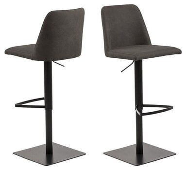Барный-полубарный стул Avanja, серый цена и информация | Стулья для кухни и столовой | pigu.lt
