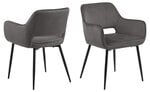 Комплект из 2 стульев Danja, темно-серый