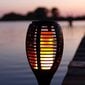 LED žibintas su saulės baterija Flame kaina ir informacija | Lauko šviestuvai | pigu.lt