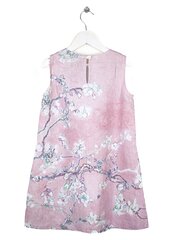 Lininė suknelė „Žydintys migdolai" kaina ir informacija | Suknelės mergaitėms | pigu.lt