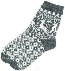 Vilnonės kojinės „Briedžiukai“ kaina ir informacija | Moteriškos kojinės | pigu.lt