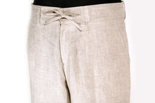 Kelnės vyrams, smėlio цена и информация | Мужские брюки FINIS | pigu.lt