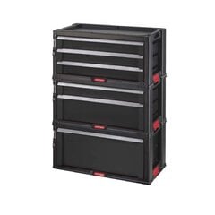 Įrankių dėžė su 6 stalčiais ant ratukų Drawers Tool Chest Set kaina ir informacija | Įrankių dėžės, laikikliai | pigu.lt