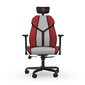 Žaidimų kėdė SPC Gear EG450, raudona/pilka kaina ir informacija | Biuro kėdės | pigu.lt
