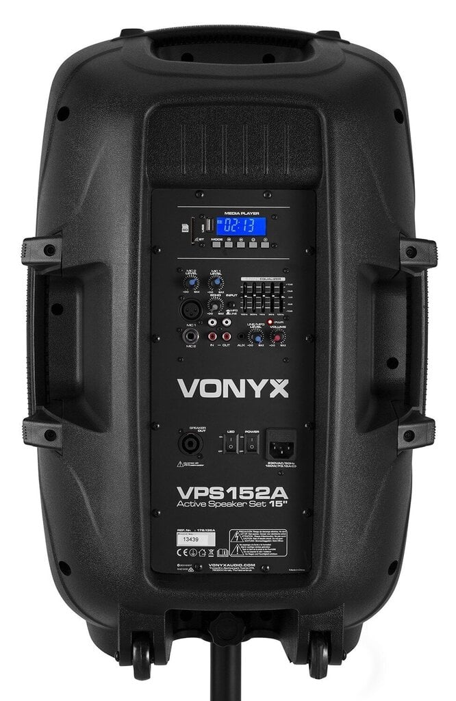 Vonyx VPS152A kaina ir informacija | Garso kolonėlės | pigu.lt