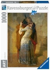 Пазл Ravensburger Hayez the Kiss, 1000 дет. цена и информация | Пазлы | pigu.lt