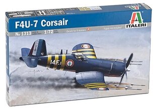 Сборная модель Italeri 1313 F4U-7 Corsair цена и информация | Конструкторы и кубики | pigu.lt