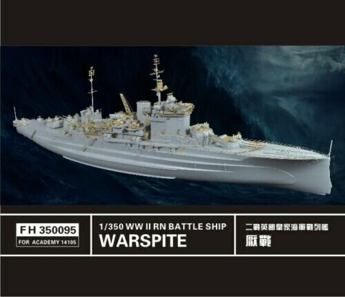 Klijuojamas Modelis Academy 14105 QUEEN ELIZABETH CLASS H.M.S. WARSPITE 1/350 kaina ir informacija | Klijuojami modeliai | pigu.lt