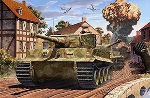 Модель для склеивания Academy 13287 TIGER-I MID VER. Anniv. 70 Normandy Invasion 1944 1/35 цена и информация | Конструкторы и кубики | pigu.lt