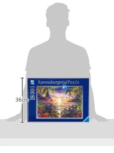 Dėlionė Saulėlydis Rojuje Ravensburger, 18000 d. kaina ir informacija | Dėlionės (puzzle) | pigu.lt