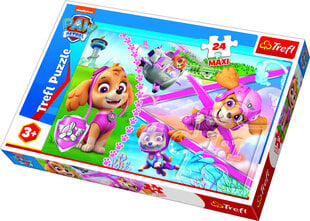 Dėlionė Maxi Trefl Šunyčiai Patruliai (Paw Patrol), 24 d. kaina ir informacija | Dėlionės (puzzle) | pigu.lt