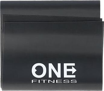 Pasipriešinimo guma One Fitness GT10, 120 cm, juoda цена и информация | Pasipriešinimo gumos, žiedai | pigu.lt