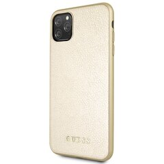 Telefono dėklas Guess, skirtas iPhone 11 Pro Max Iridescent PU kaina ir informacija | Telefono dėklai | pigu.lt