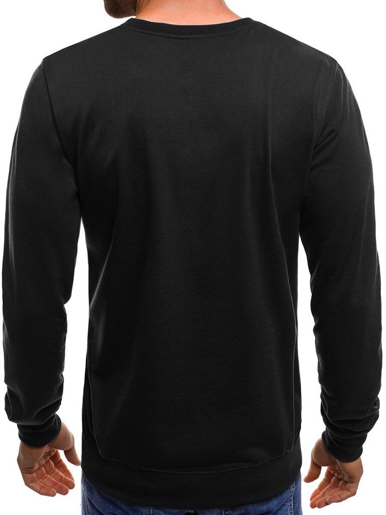Džemperis vyrams Global, juodas цена и информация | Džemperiai vyrams | pigu.lt