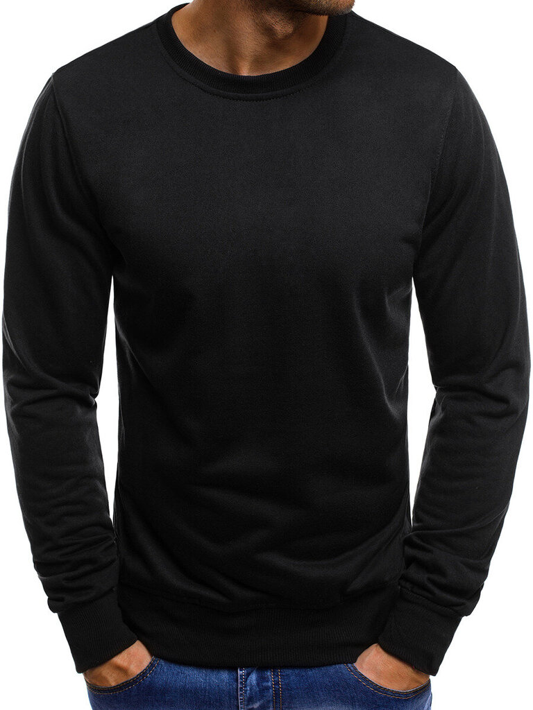 Džemperis vyrams Global, juodas цена и информация | Džemperiai vyrams | pigu.lt