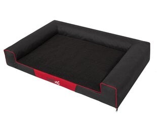Hobbydog guolis Victoria Exclusive L, juodas, 80x55 cm kaina ir informacija | Guoliai, pagalvėlės | pigu.lt
