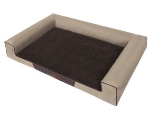 Hobbydog guolis Victoria Exclusive L, smėlio/rudos spalvos, 80x55 cm kaina ir informacija | Guoliai, pagalvėlės | pigu.lt