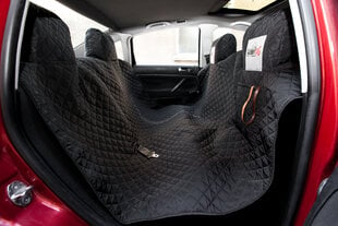 Hobbydog automobilio sėdynių užtiesalas Standart, juodas, 160x140 cm kaina ir informacija | Kelioniniai reikmenys | pigu.lt