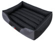 Hobbydog guolis Premium XXL, juodas/pilkas, 110x90 cm kaina ir informacija | Guoliai, pagalvėlės | pigu.lt