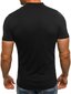 Marškinėliai vyrams Zeber, juodi kaina ir informacija | Vyriški marškinėliai | pigu.lt