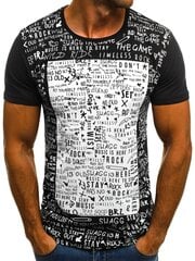 Marškinėliai vyrams Game, juodi цена и информация | Мужские футболки | pigu.lt