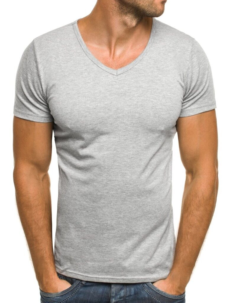 Marškinėliai vyrams Karte, pilki kaina ir informacija | Vyriški marškinėliai | pigu.lt