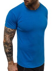 Marškinėliai vyrams Lika, mėlyni kaina ir informacija | Vyriški marškinėliai | pigu.lt