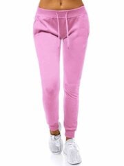 Повседневные брюки для женщин Flor, розовые цена и информация | Спортивная одежда женская | pigu.lt
