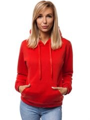 Džemperis su gobtuvu Molin, raudonas kaina ir informacija | Džemperiai moterims | pigu.lt