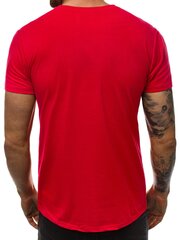 Marškinėliai vyrams Lika, raudoni kaina ir informacija | Vyriški marškinėliai | pigu.lt