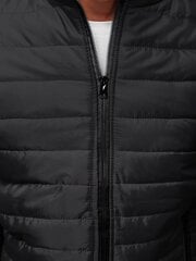 Куртка мужская Тифул, черная цена и информация | Мужские куртки | pigu.lt