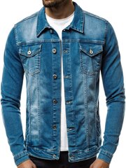 Джинсовая мужская куртка «Global» цена и информация | Мужские куртки | pigu.lt