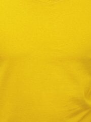 Marškinėliai vyrams Model, geltoni kaina ir informacija | Vyriški marškinėliai | pigu.lt