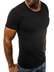 Marškinėliai vyrams Roker, juodi kaina ir informacija | Vyriški marškinėliai | pigu.lt