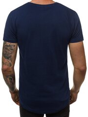 Marškinėliai vyrams Nidol, mėlyni kaina ir informacija | Vyriški marškinėliai | pigu.lt