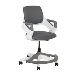 Biuro kėdė Rookee, pilka kaina ir informacija | Biuro kėdės | pigu.lt