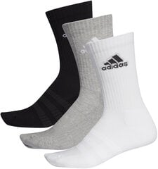 Носки Adidas Cush Crw 3pp Black Grey White цена и информация | Мужские носки | pigu.lt
