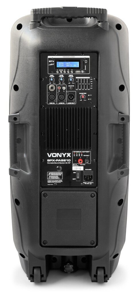 VOnyx SPX-PA9210 2x10 цена и информация | Garso kolonėlės | pigu.lt