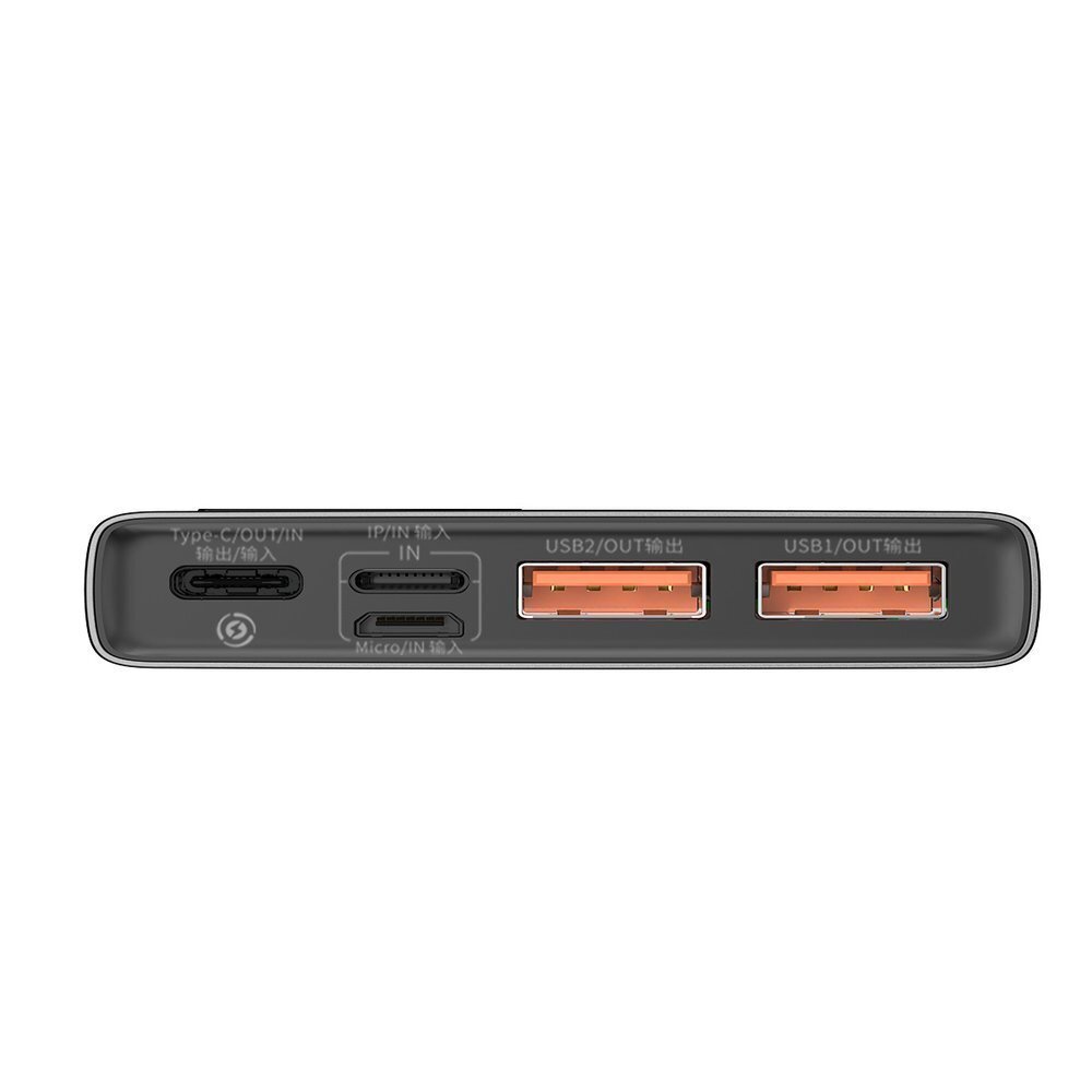 Power Bank Baseus Adaman Metal Quick Charge 3.0, USB-Type C, 3A kaina ir informacija | Atsarginiai maitinimo šaltiniai (power bank) | pigu.lt
