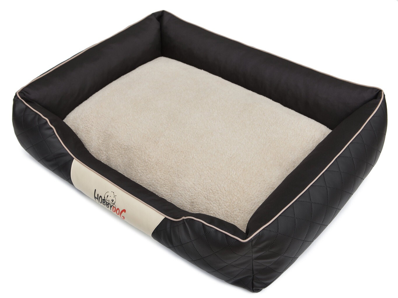 Guolis Cesar Exclusive R1, 65x52 cm, juodas/smėlio spalvos kaina ir informacija | Guoliai, pagalvėlės | pigu.lt