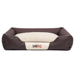 Лежак Cesar Exclusive R3, 95x73 см, коричневый цена и информация | Лежаки, домики | pigu.lt