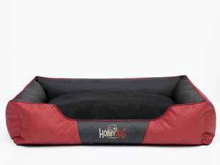 Guolis Cesar Exclusive R4, 114x84 cm, juodas/raudonas kaina ir informacija | Guoliai, pagalvėlės | pigu.lt