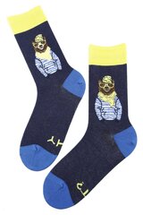 Носки WHY NOT хлопковые, темно-синие цена и информация | Мужские носки | pigu.lt