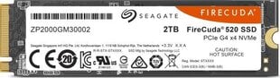 Seagate Firecuda 520 2 TB SSD kaina ir informacija | Vidiniai kietieji diskai (HDD, SSD, Hybrid) | pigu.lt