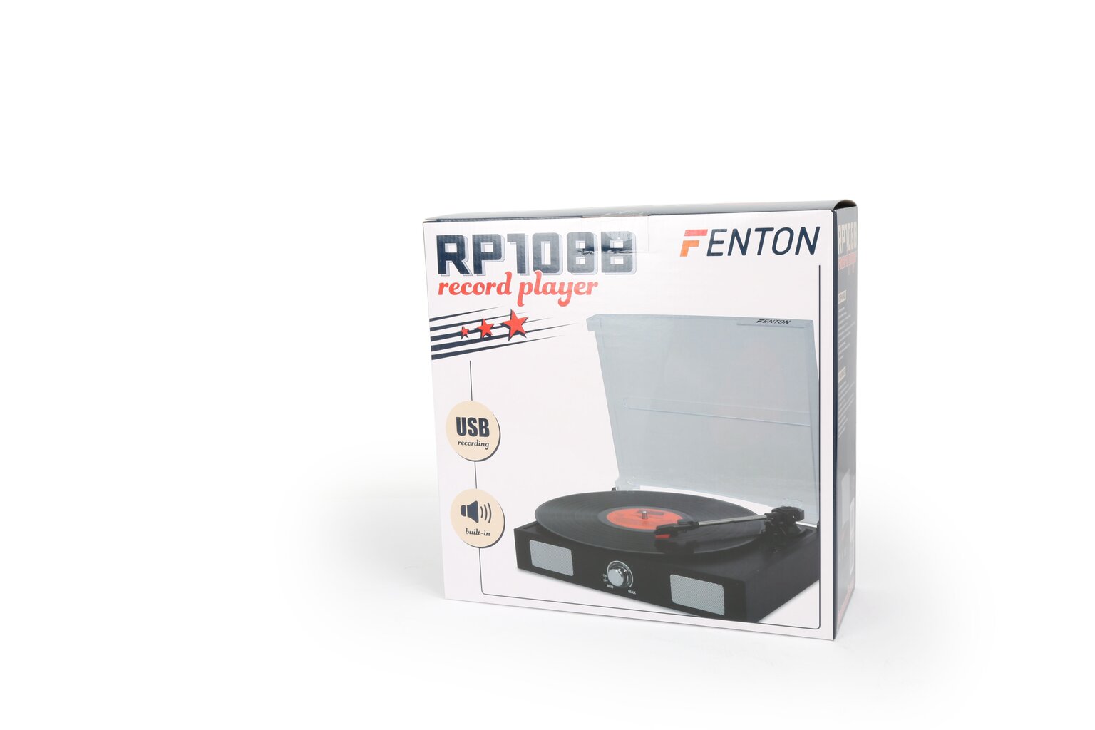 Fenton RP108B kaina ir informacija | Plokštelių grotuvai ir patefonai | pigu.lt