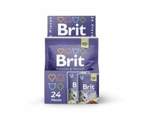 Brit Premium Cat Delicate konservai katėms maišelyje Beef in Jelly 85g x 24vnt kaina ir informacija | Brit Premium Gyvūnų prekės | pigu.lt