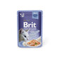 Brit Premium Cat Delicate konservai katėms maišelyje Salmon in Jelly 85g x 24vnt kaina ir informacija | Konservai katėms | pigu.lt